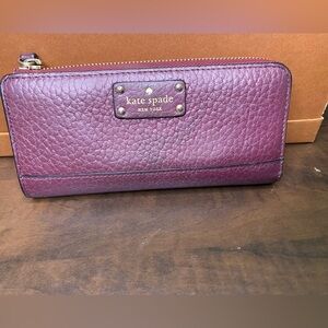 Kate Spade Burgundy Wallet